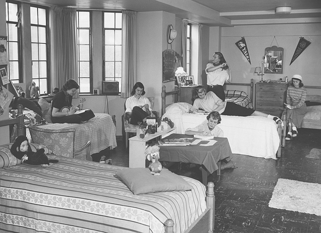 50s 60s Dorm Life