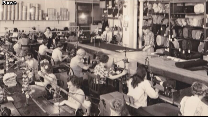 Old Sewing and Cutting Floor